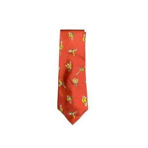 Perry Ellis men’s be print 100% silk necktie